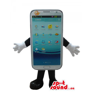 Best smartphone advertising Mascot costume fancy dress