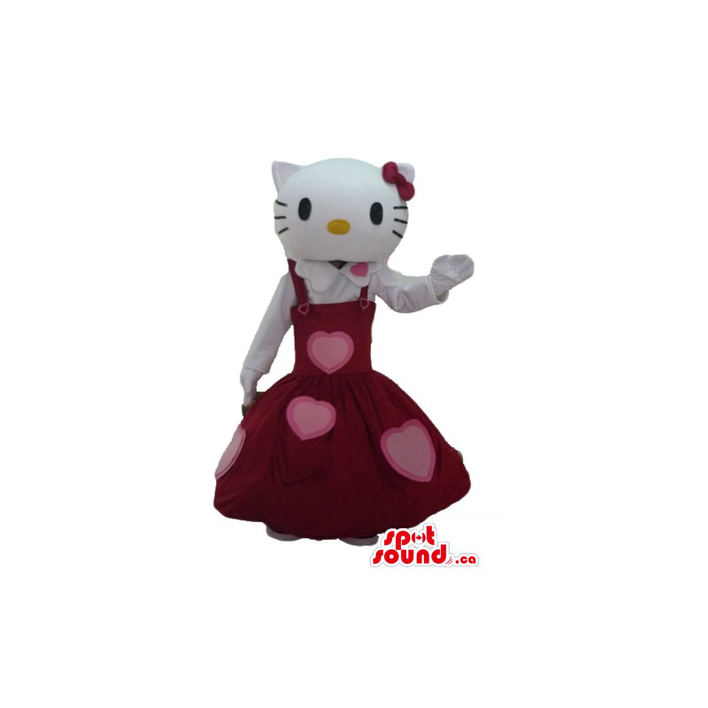 Hello Kitty mascote famoso gato dos desenhos Cortar L (175-180CM)