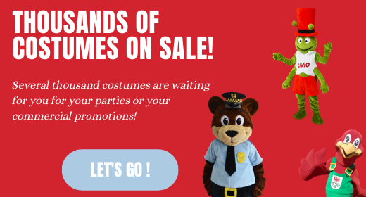 SPOTSOUND CANADA - Costumes and disguises of mascots for everyone! Free  shipping worldwide